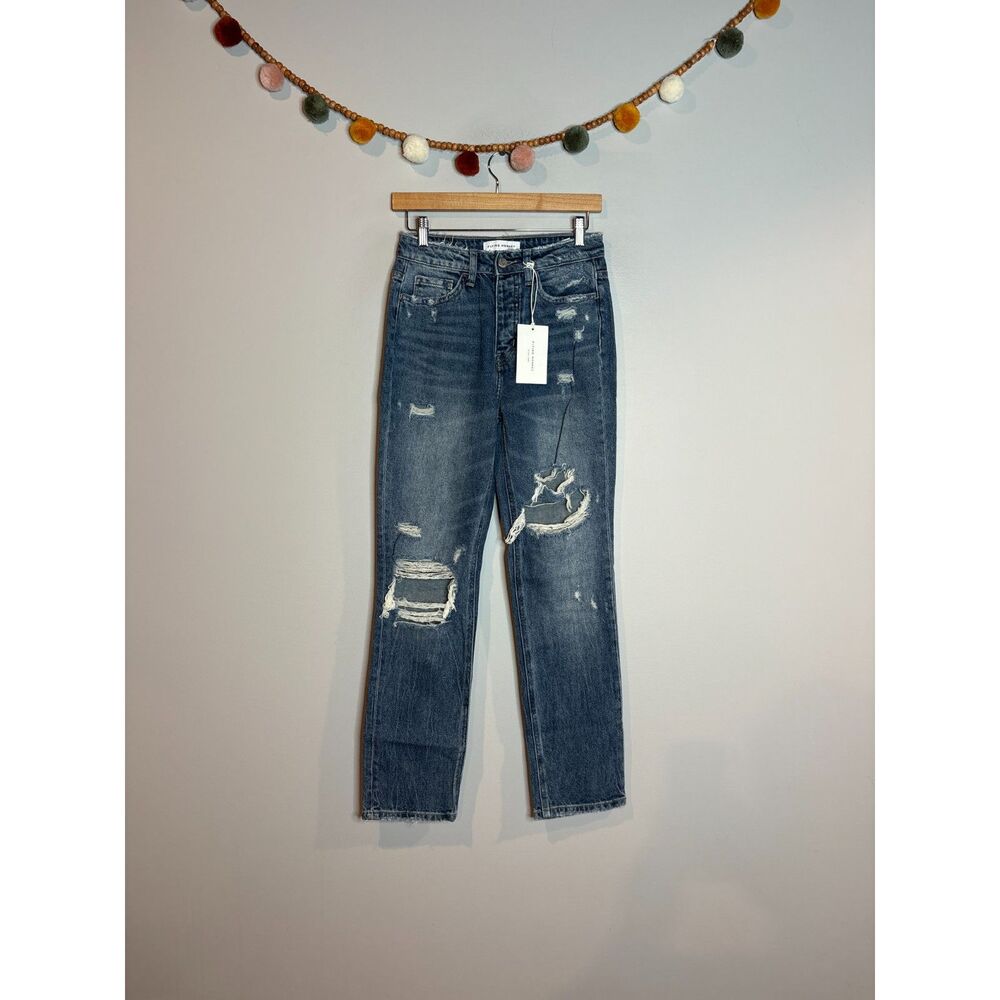 NWT Flying Monkey distressed jeans